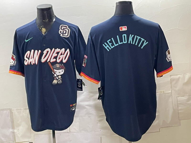 Men San Diego Padres blank blue Nike 2026 MLB Jersey 0830005